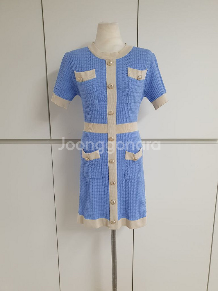 *(거의새거)니트 원피스 44~55 봄, 가을용--0