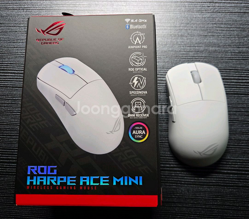 ASUS ROG Harpe Ace Mini 마우스팝니다--0