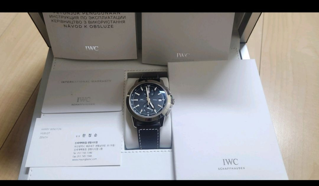 IWC 인제니어 크로노그래프 스포츠 IW380901 이미지