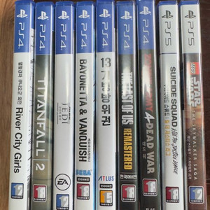 PS4 PS5 타이틀 여러개 팝니다