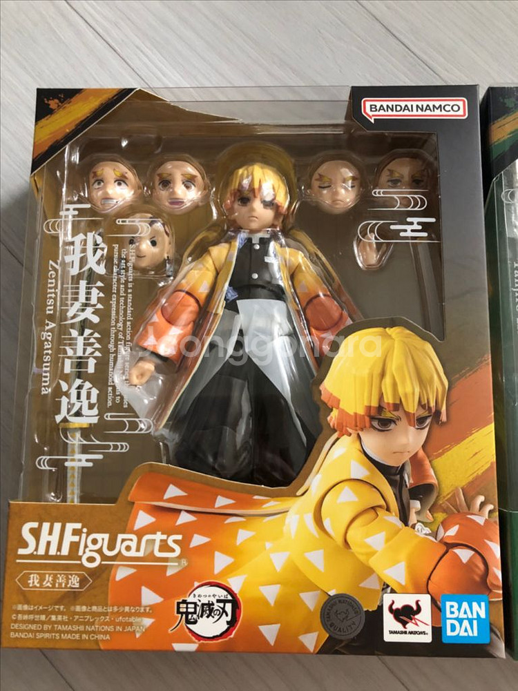 shf 귀멸의칼날 젠이츠,탄지로 피규어 판매--1