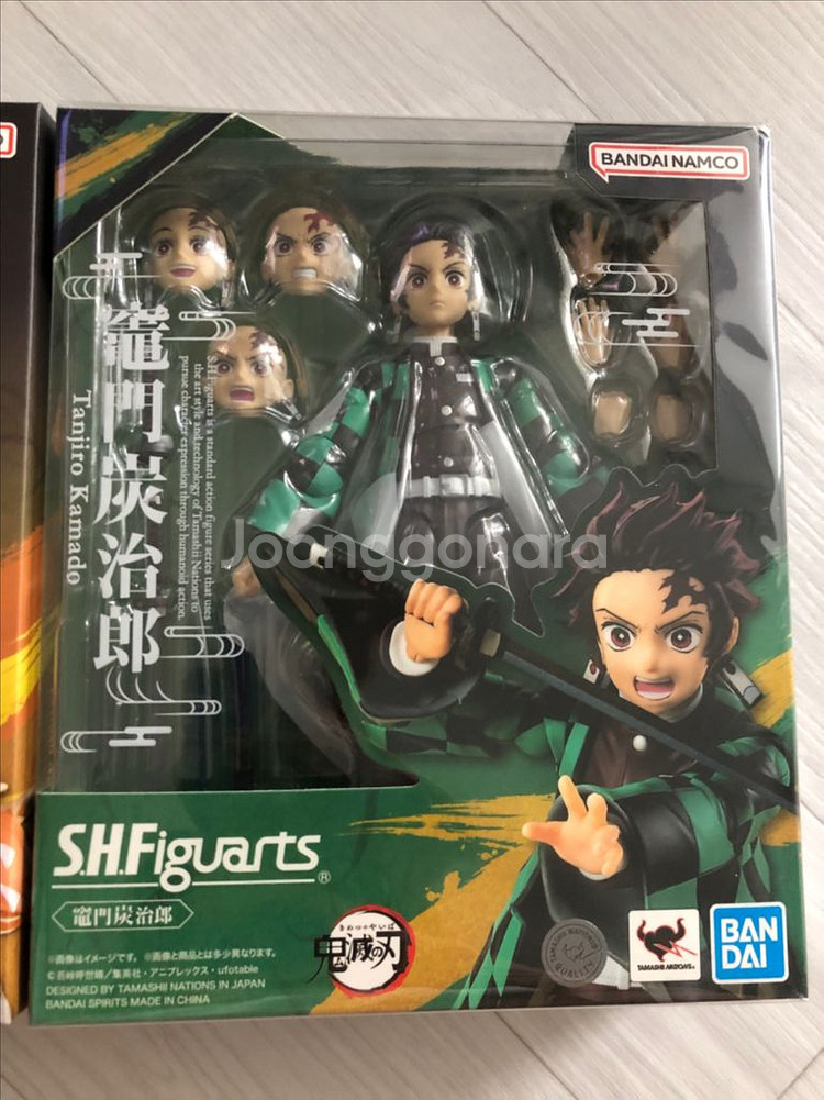shf 귀멸의칼날 젠이츠,탄지로 피규어 판매--2
