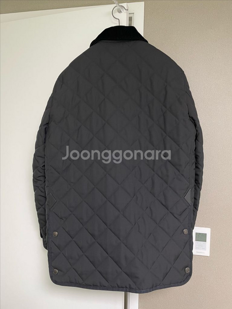 버버리 코듀로이 퀼팅자켓 105--1