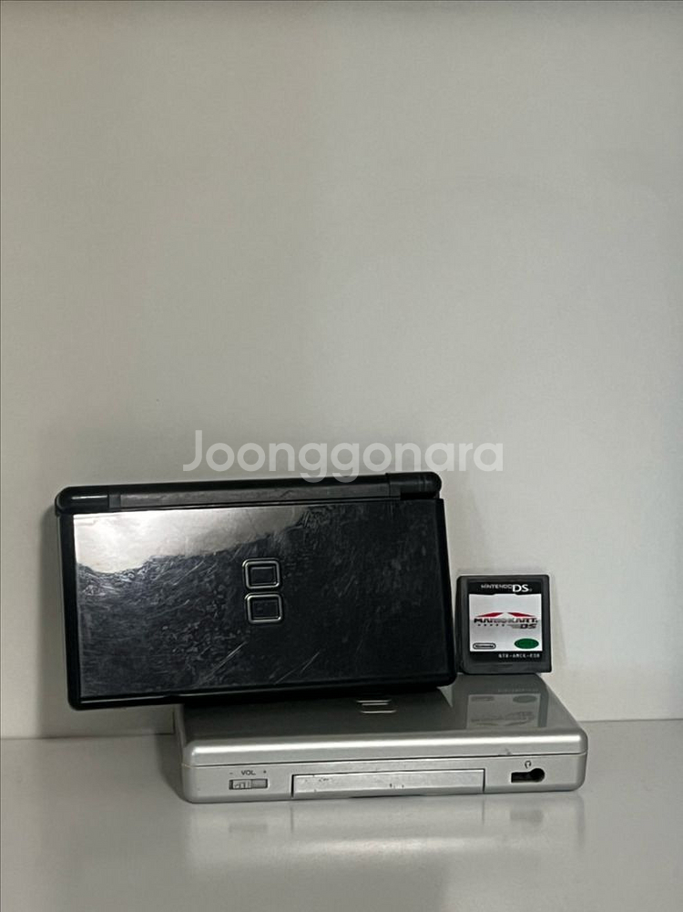 닌텐도 ds lite 블랙,실버,마리오카트 칩 네고O--0