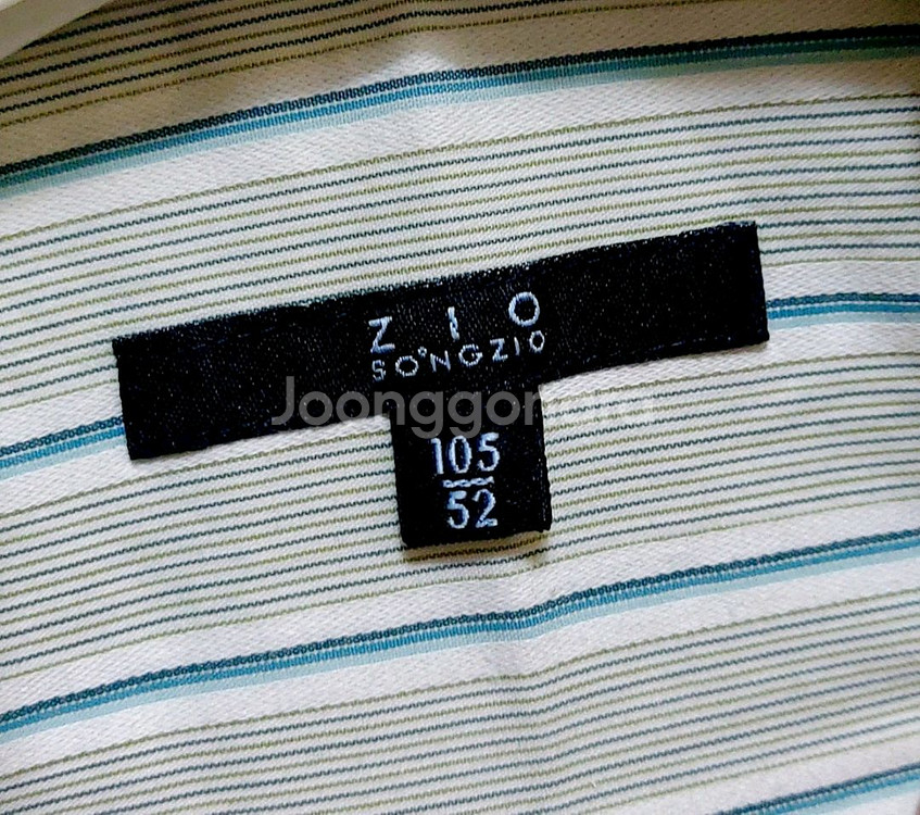 지오송지오 남성긴팔셔츠105-110/정장 캐주얼 셔츠--2