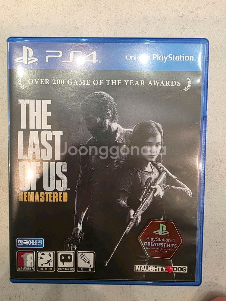 ps4 라스트 오브 어스1 S급--0