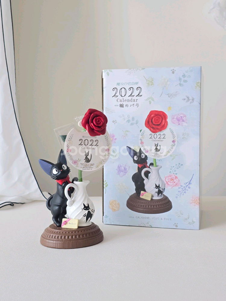 지브리 마녀배달부키키(지지) 2022캘린더 피규어--0