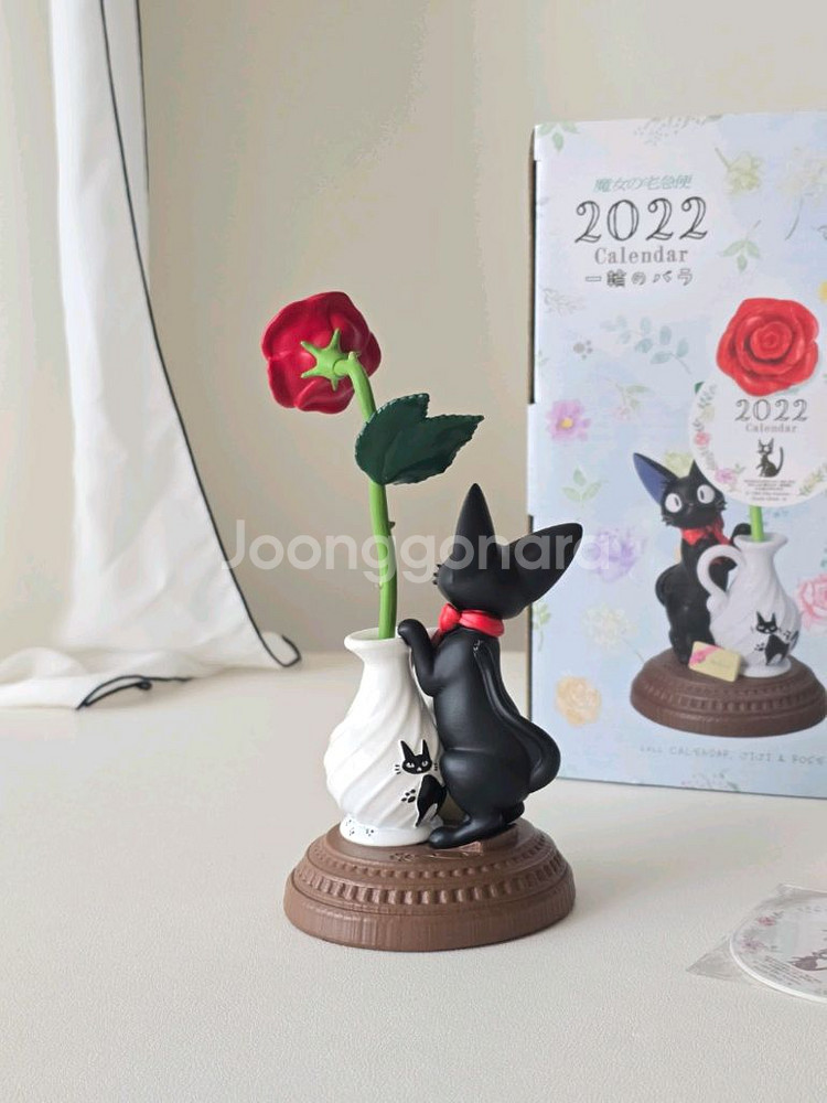 지브리 마녀배달부키키(지지) 2022캘린더 피규어--3