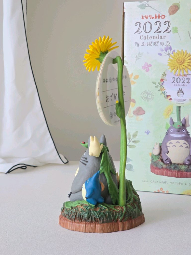 지브리 토토로 2022년 캘린더 피규어 이미지