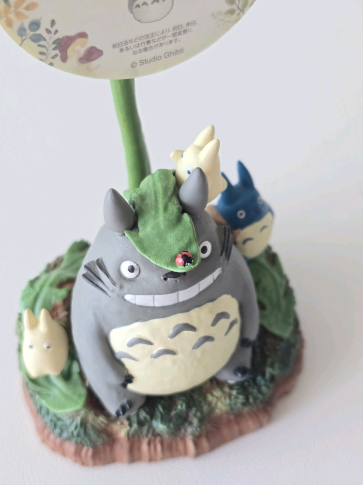 지브리 토토로 2022년 캘린더 피규어 이미지