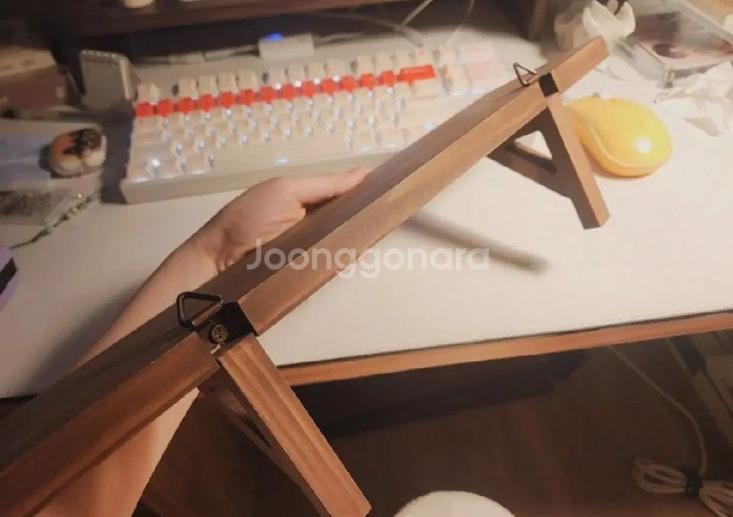 티티 원목 지브리 벽선반 무타공 우드 벽걸이 꼭꼬핀--4
