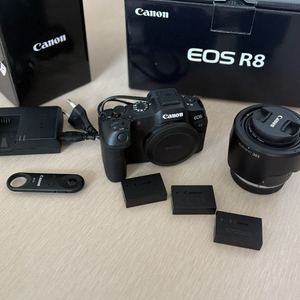 [CANON EOS R8 풀박스 + RF35.8 + 추