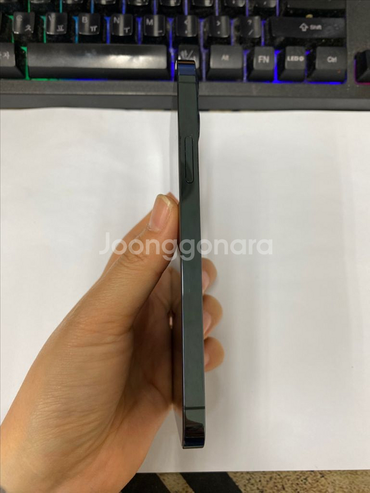 아이폰12프로 블루 AA급 128G 배터리100%--6