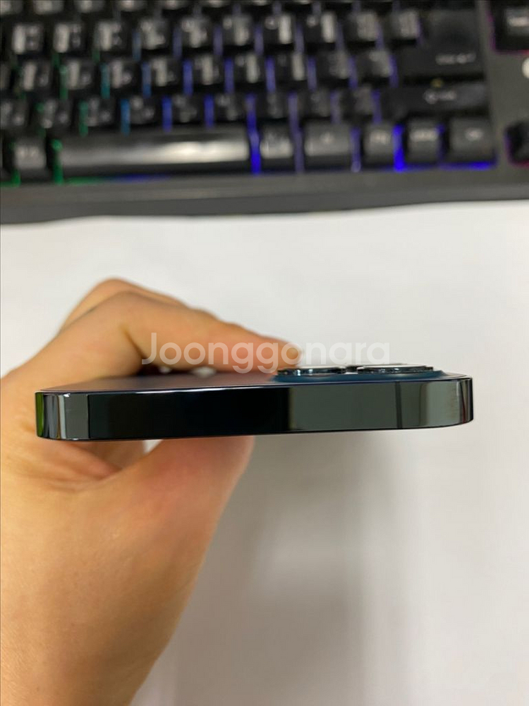 아이폰12프로 블루 AA급 128G 배터리100%--3
