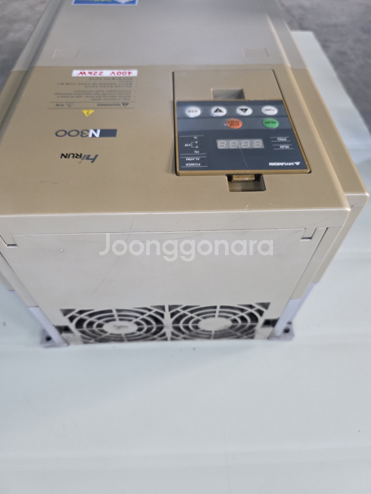 HYUNDAI 인버터 N300 22kW 2대--6