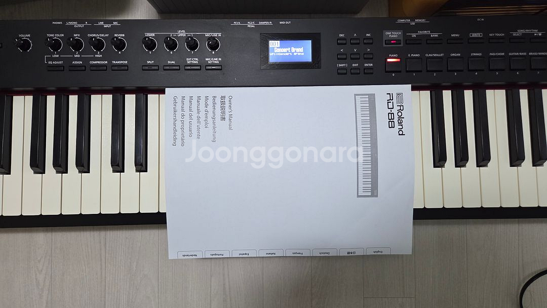 롤랜드 RD-88 스테이지 피아노 팝니다.--0