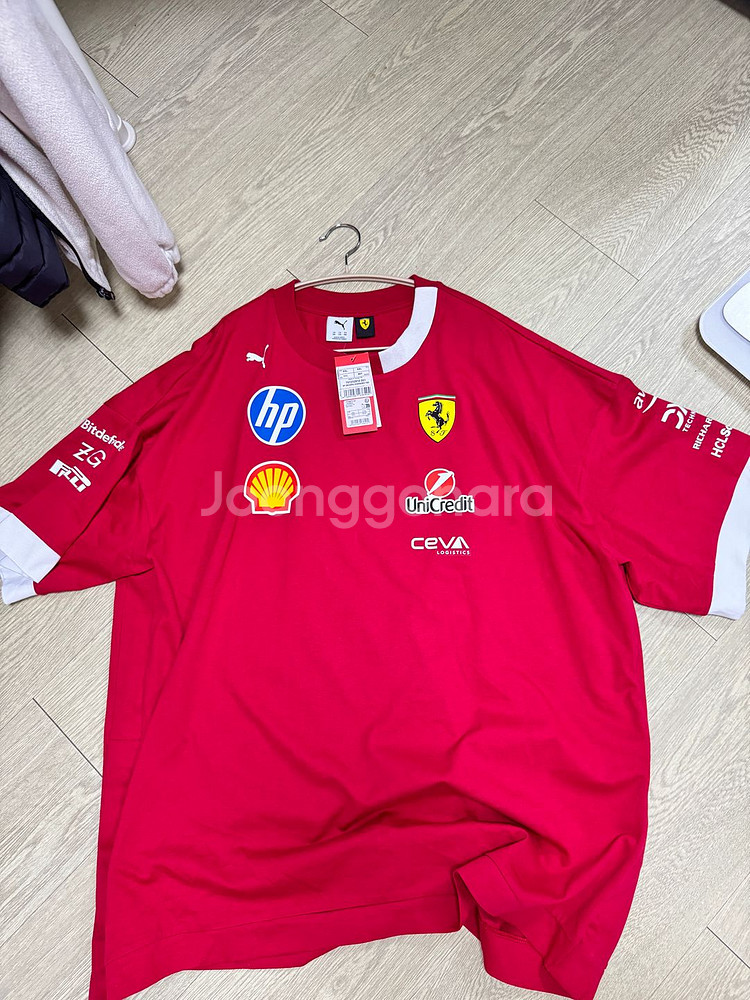 2025 F1 스쿠데리아 페라리 유니폼 2XL 팝니다--0