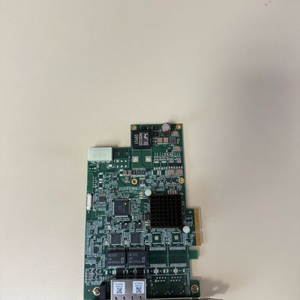 PCIe 듀얼 포트 PoE 보드 판매합니다.