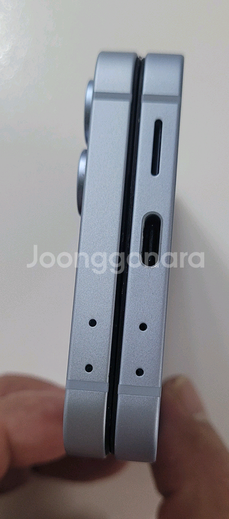 갤럭시 Z플립6 블루 256GB--7