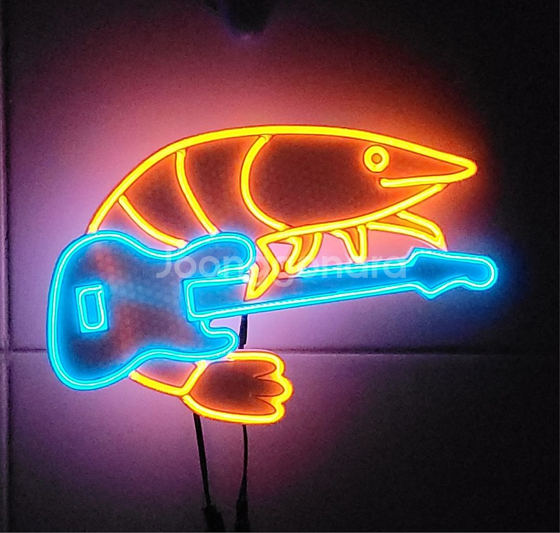 네온사인 새우 기타 led 램프--0