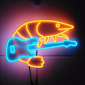 네온사인 새우 기타 led 램프