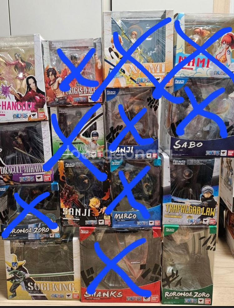 원피스 피규어 아츠제로 배틀버전 시리즈--0