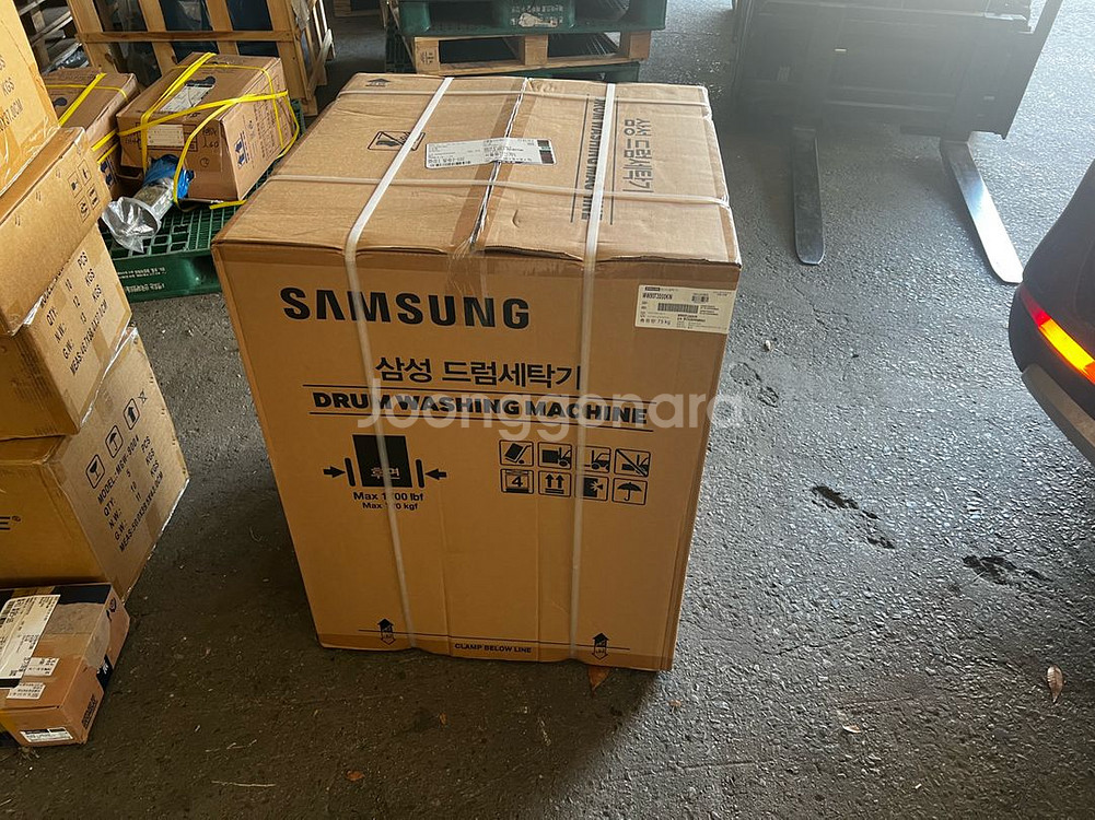 미개봉 삼성 9kg 드럼세탁기 판매합니다--0