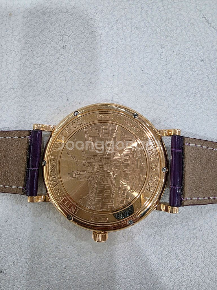 IWC 금통 다이아 시계 정품--2