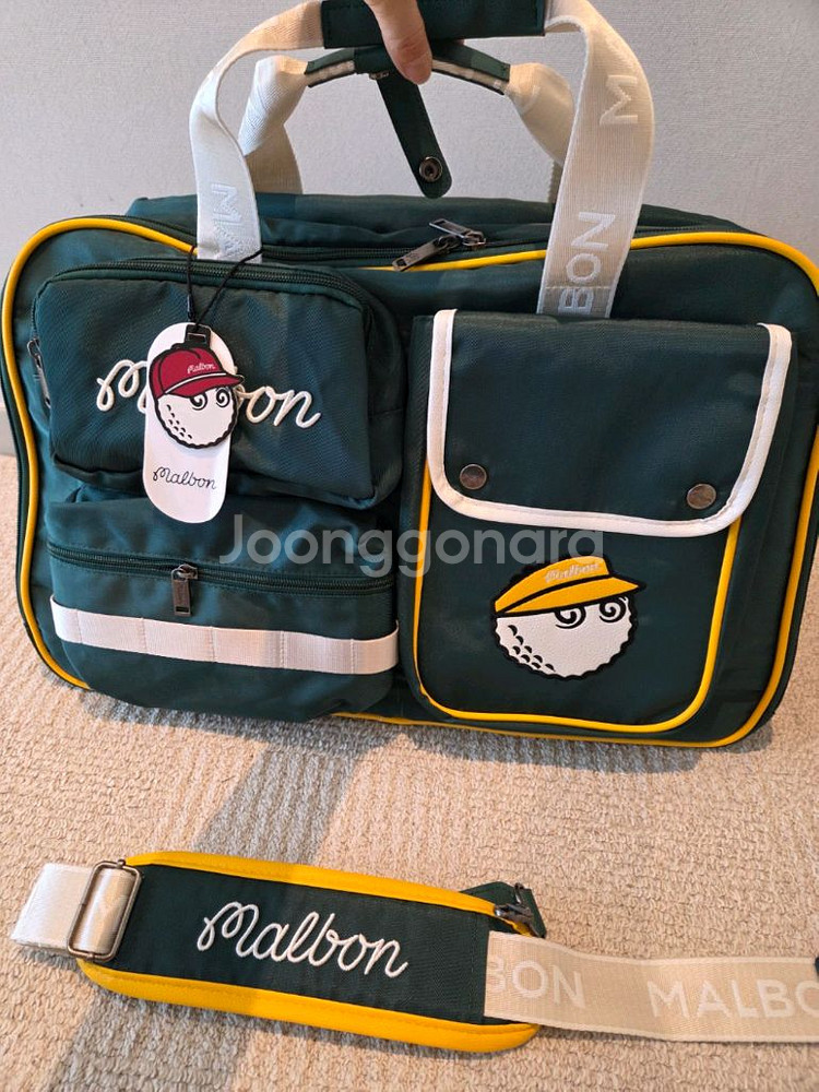 말본골프백 캐디백 보스턴백 그린--1