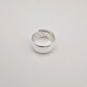 [새상품] 스털링 925 두꺼운 실버 반지 (8.2g)