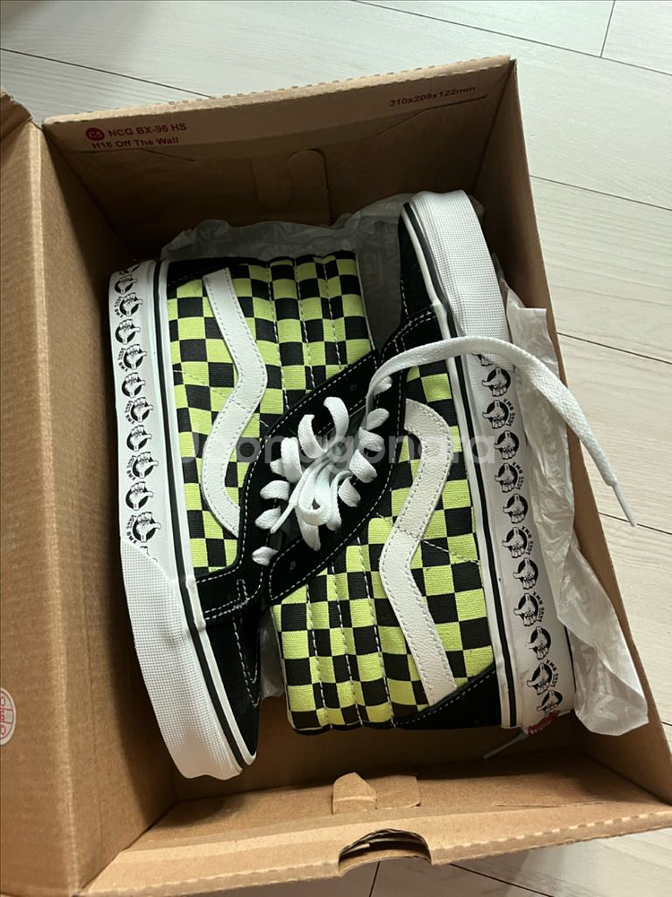 반스키즈 하이탑 운동화 230 사이즈--8