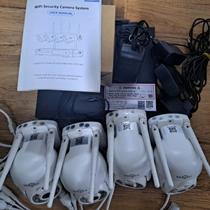 hiseeu CCTV 4구 set 판매 (2TB HDD