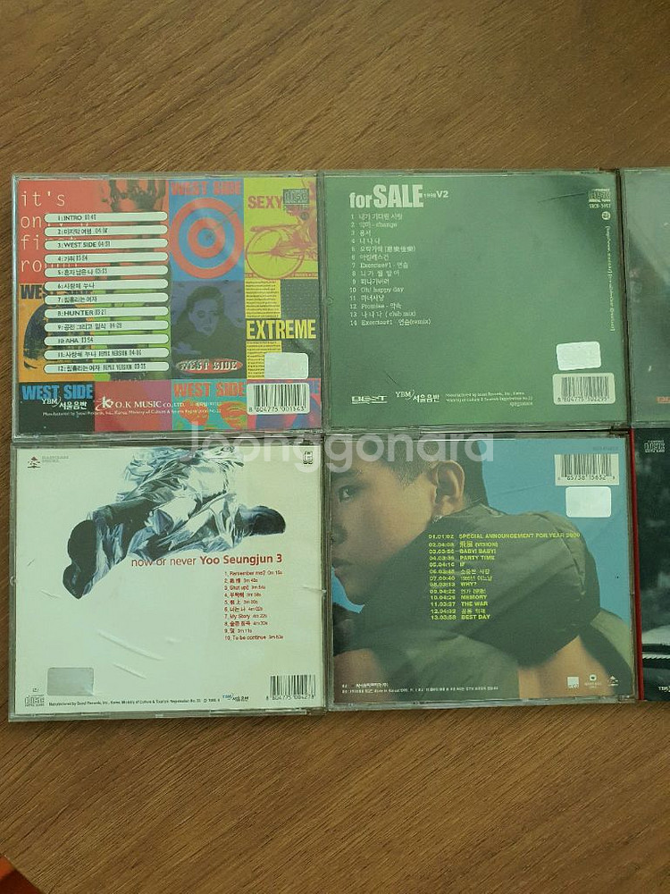 무료배송 6장 유승준 씨디 CD--4