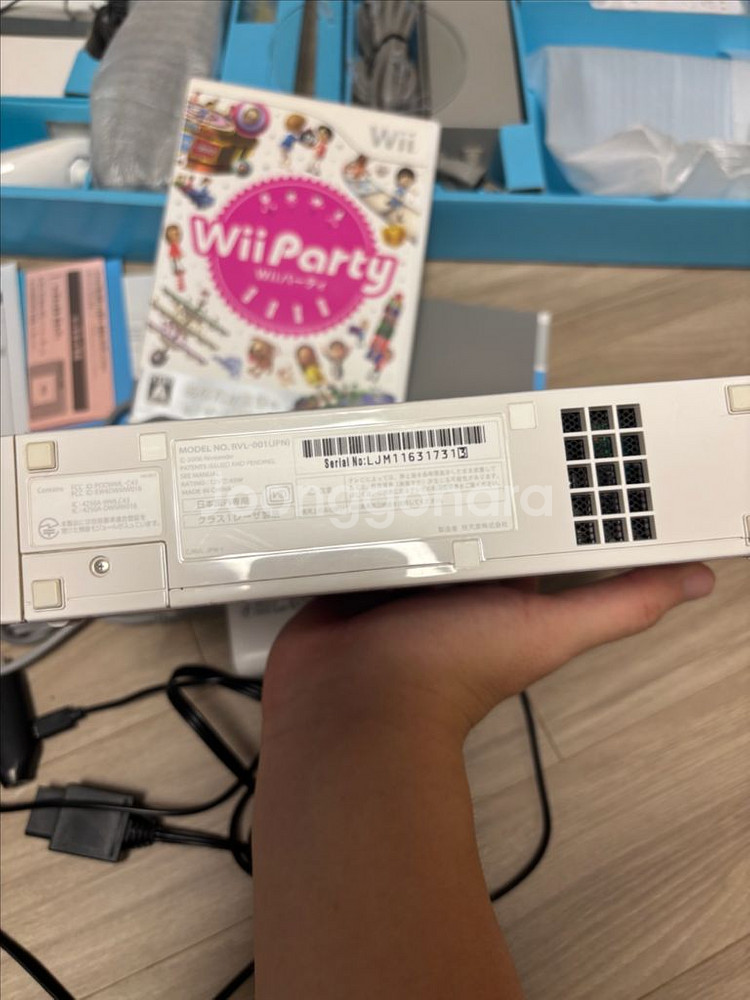닌텐도 Wii 일판 위파티 2인 세트 풀박스 판매합니다--2