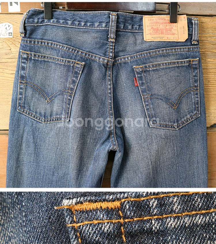 일본판 02S 리바이스 03 517 부츠컷 30--4