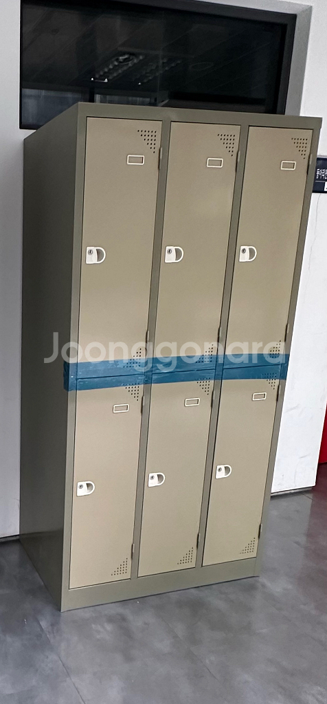 철제6인용옷장 철제캐비넷 철제사물함--0