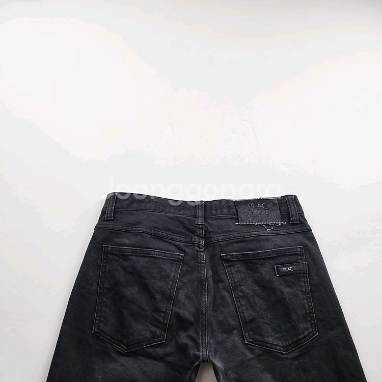 플랙진 청바지 흑청 스판 데님 사이즈30 R1711--1
