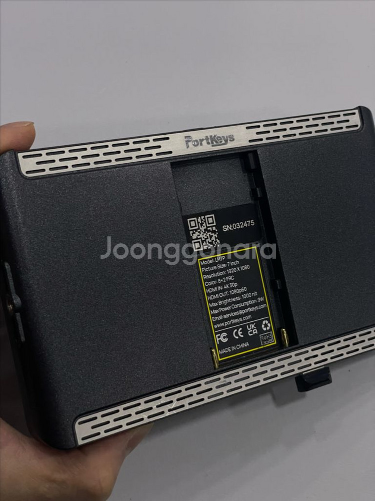 포트키 lh7p 7인치 모니터 판매합니다--3