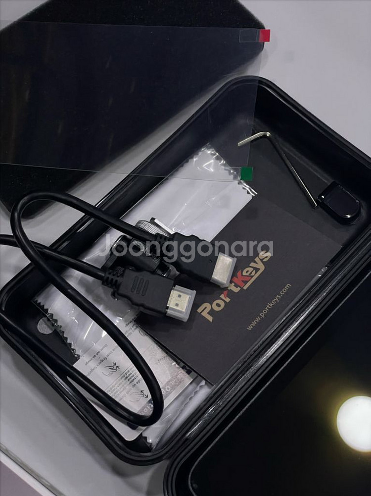 포트키 lh7p 7인치 모니터 판매합니다--5