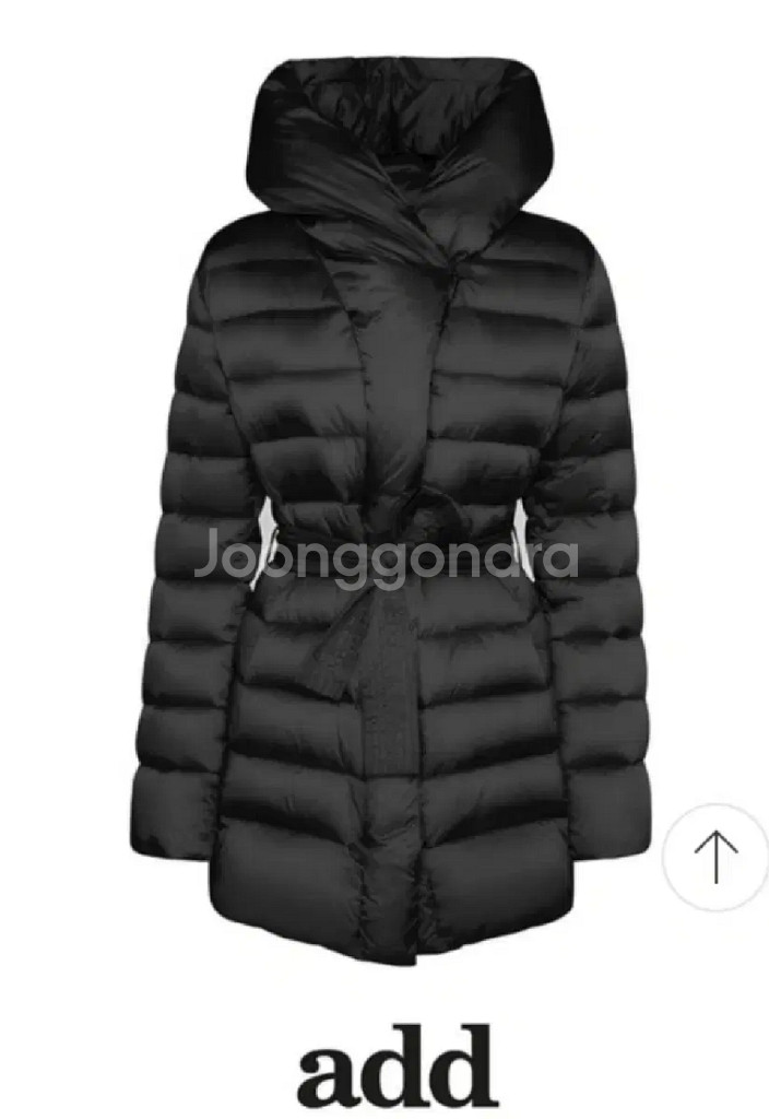add 애드 브라이트 구스 다운 코트 패딩--4