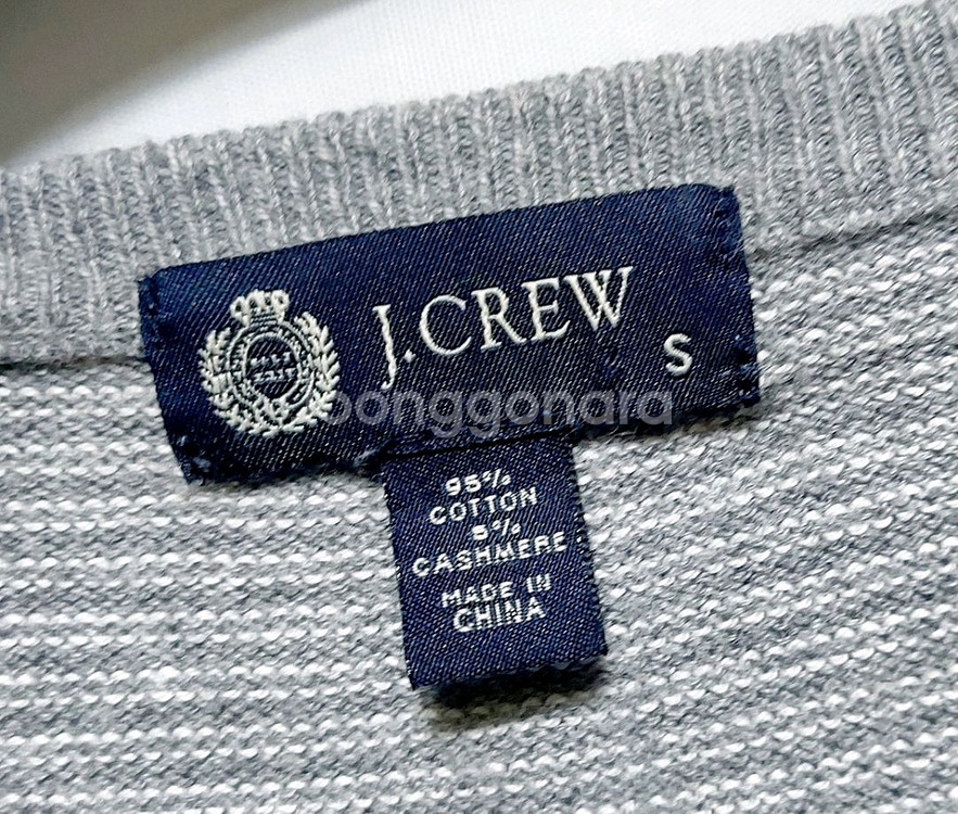 제이크루 남성니트95/브이넥 골프니트--2