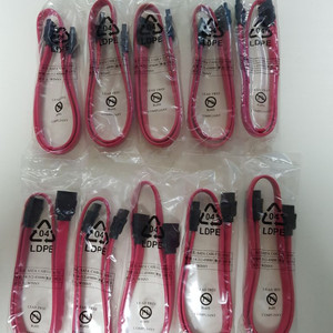 SATA / 사타 케이블 (미개봉 새상품) 10개 일괄