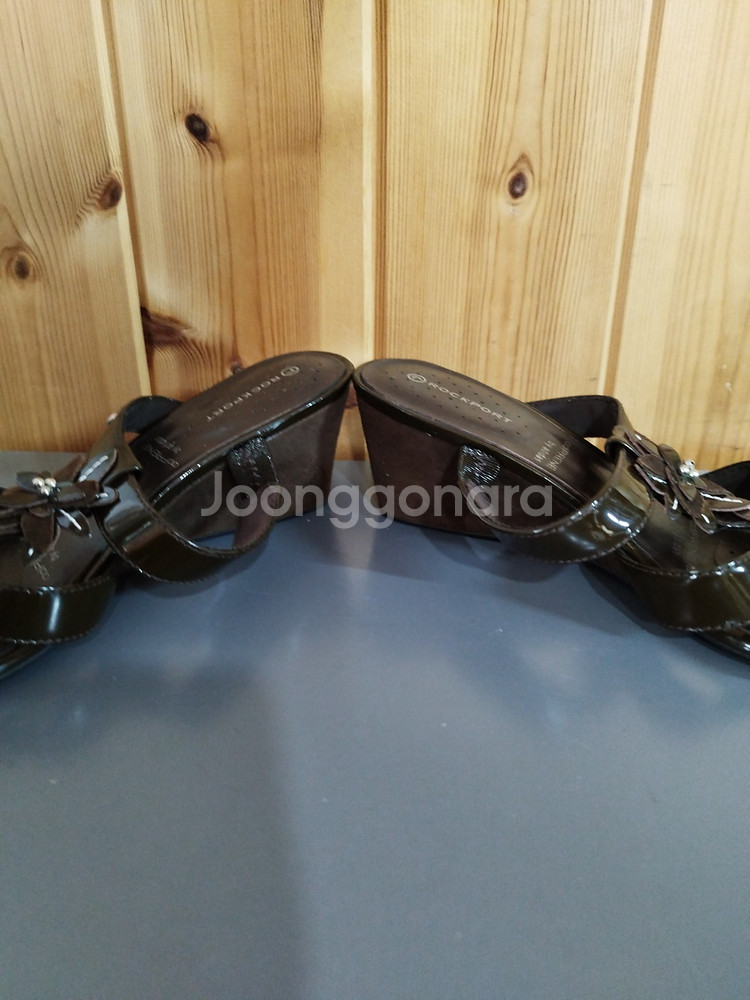 240mm 락포트 x 아디다스 아디프린 쪼리 슬리퍼--4