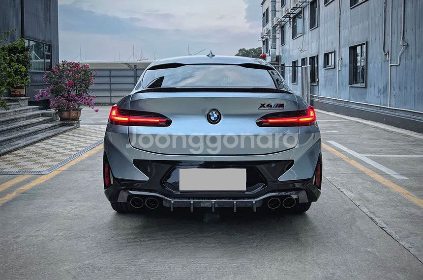 BMW X4 G02 블랙 카본 스포일러 X4M F98--5
