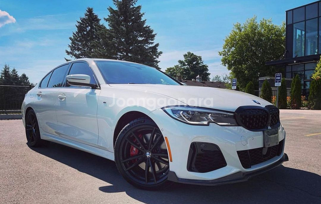 BMW 3시리즈 G20 프론트립 사이드립 디퓨저 바디킷--0