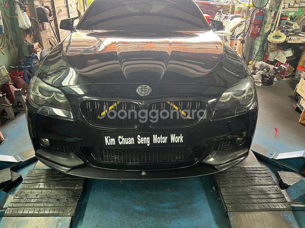 BMW 5시리즈 F10 프론트립 사이드립 바디킷--2