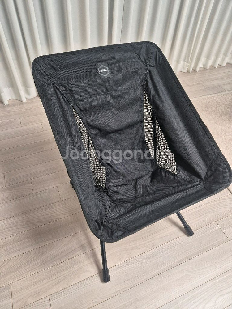 (한번사용)몬테나 cvt2 s 각도조절 경량체어 블랙--0