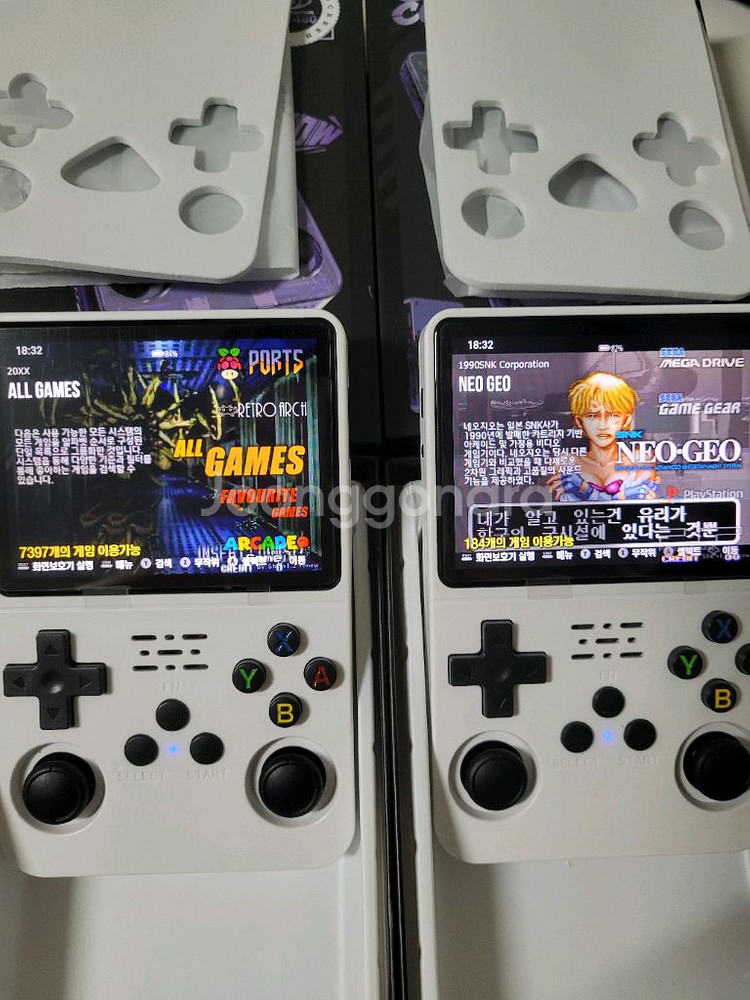 r36s 한글 휴대용 게임기 64g 레트로게임기--0