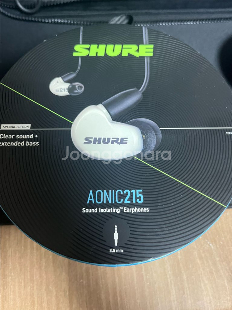 슈어 aonic215 인이어 급처합니다--0