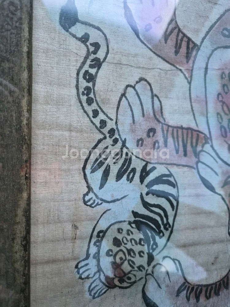 옛날까치호랑이그림--4